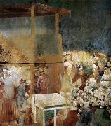 Giotto, Canonization of St Francis